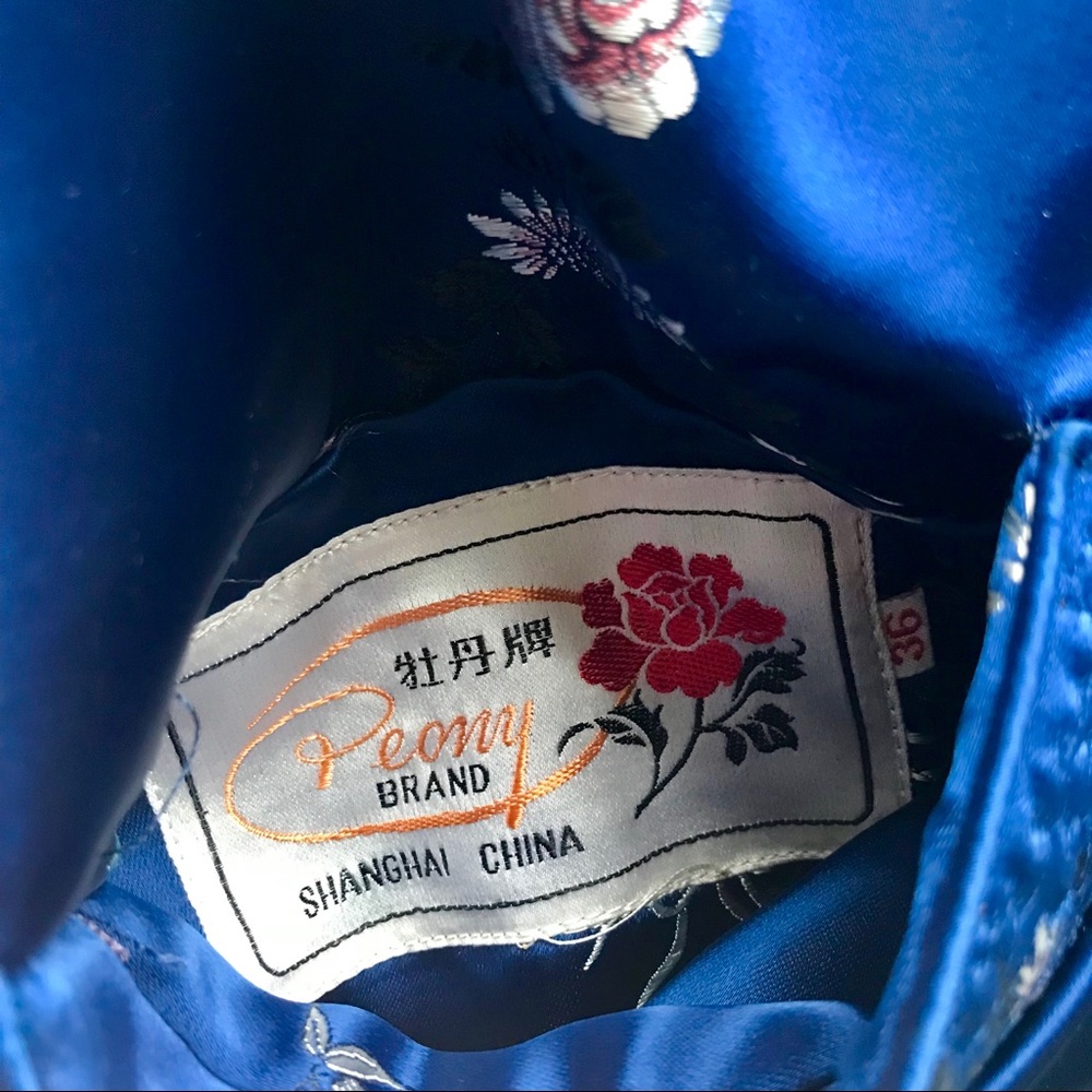 Vintage Embroidered Peony Brand Reversible Jacket - Picture 6 of 7